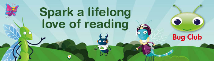 Bug Club reading banner