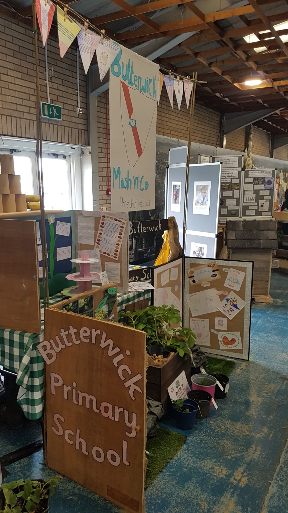 Our stand at the Lincolnshire show