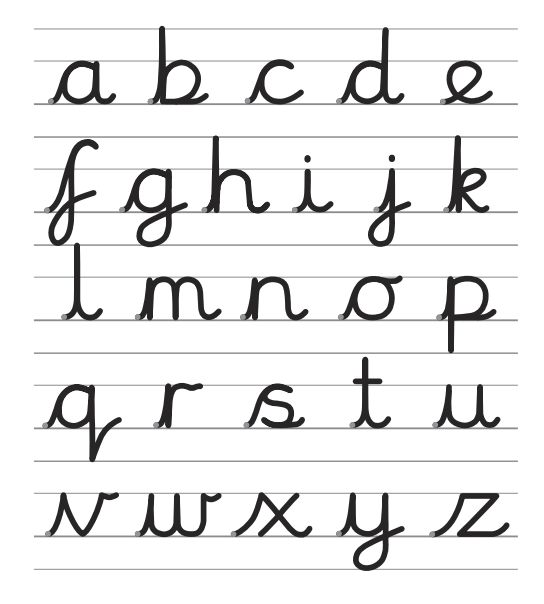 Example of handwriting