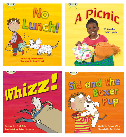 4 book covers