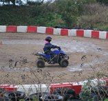 Child on a quad bike